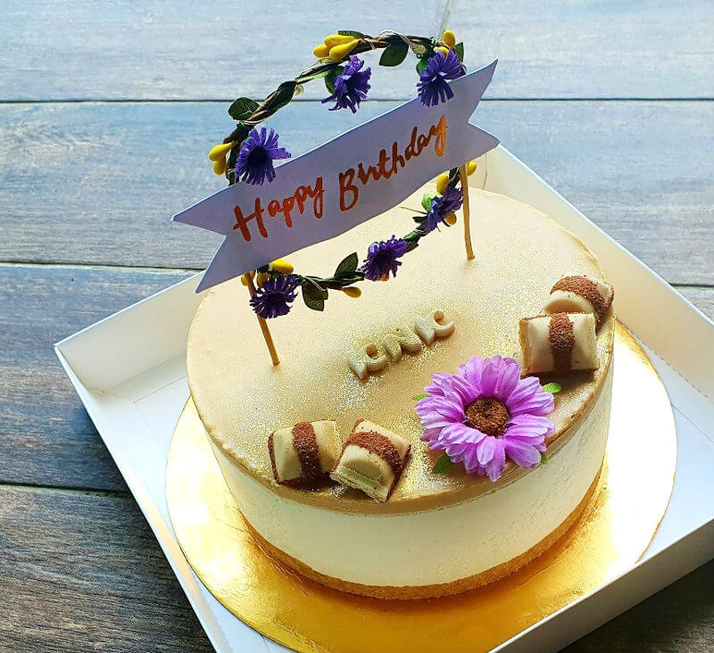 עוגת יום הולדת שמח לאמא