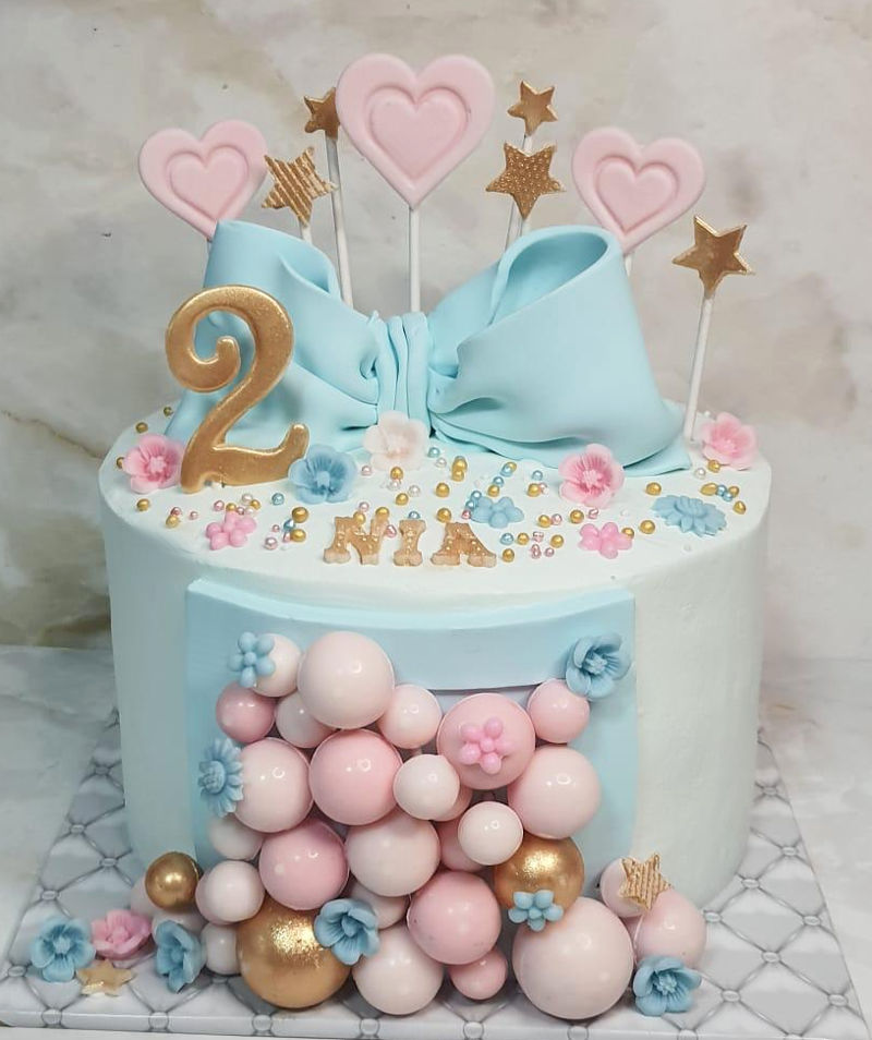 עוגת יום הולדת שנתיים