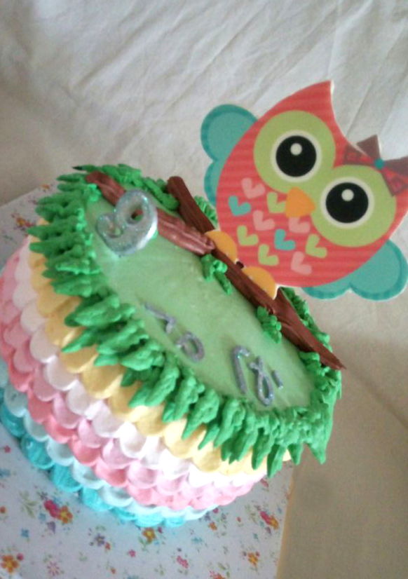 עוגת יום הולדת ינשוף