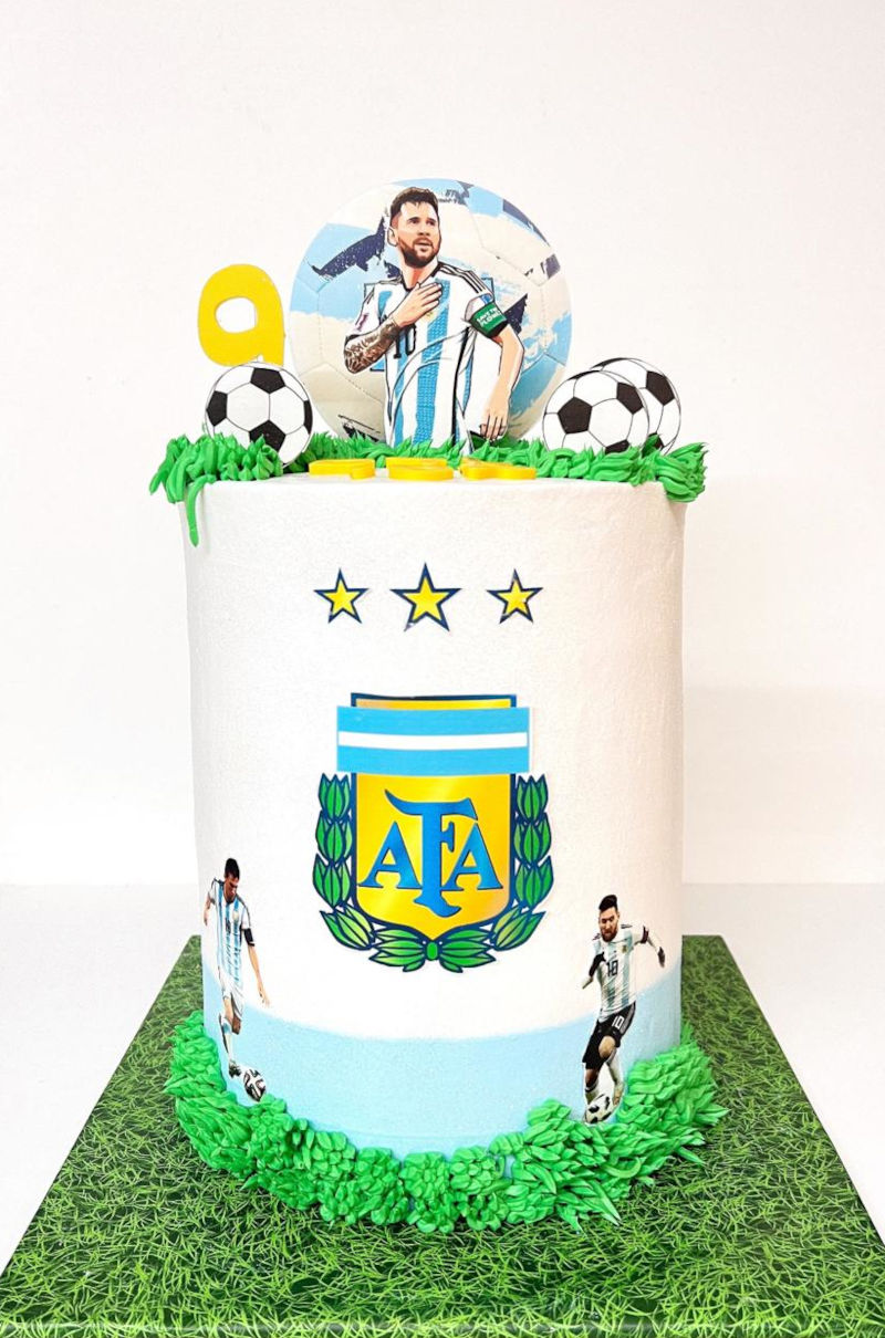 עוגת כדורגל ארגנטינה