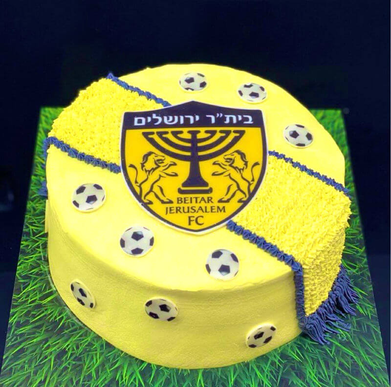 עוגת כדורגל ביתר ירושלים