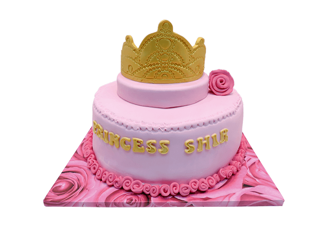 עוגת כתר לנסיכה