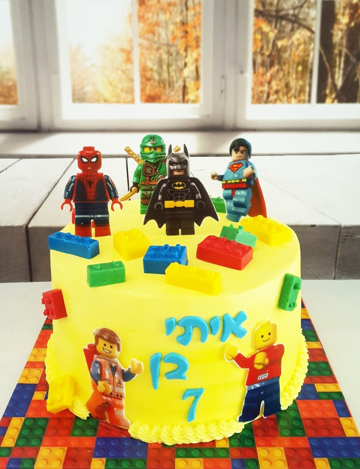 עוגת לגו LEGO 