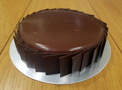 עוג מוס שוקולד וקפה