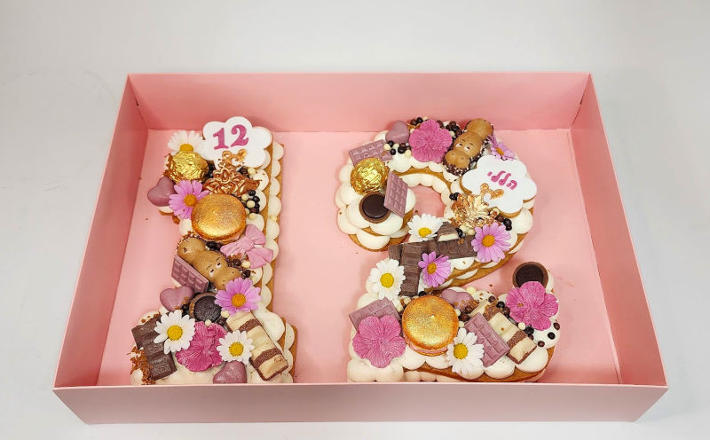 עוגת מספרים לגיל 12