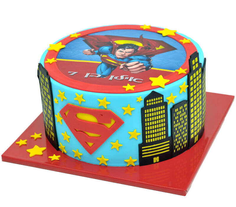 עוגת סופרמן ליום הולדת