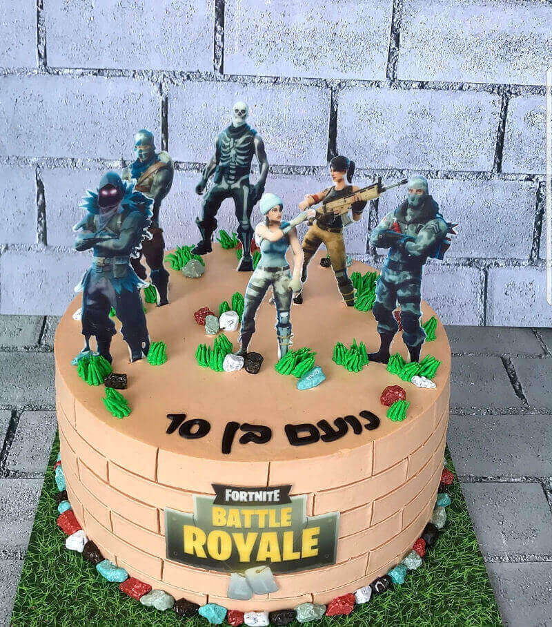 Battle Royale עוגת פורטנייט